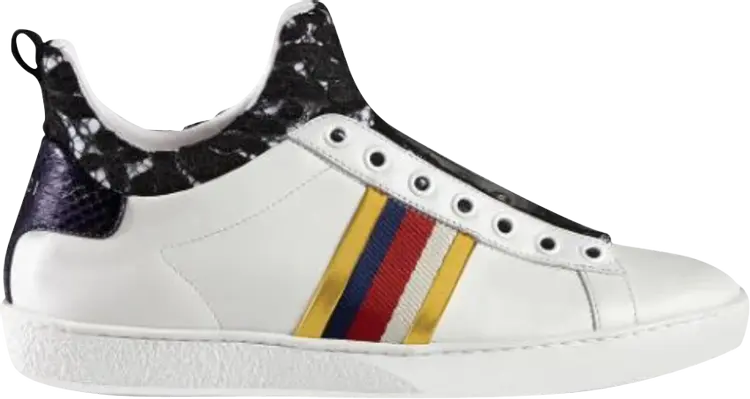 

Кроссовки Gucci Ace High Lace, белый