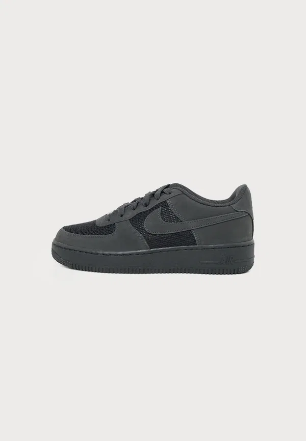 Кроссовки с кожаным верхом Air Force Nike Sportswear anthracite/anthracite off noir, темно-коричневый