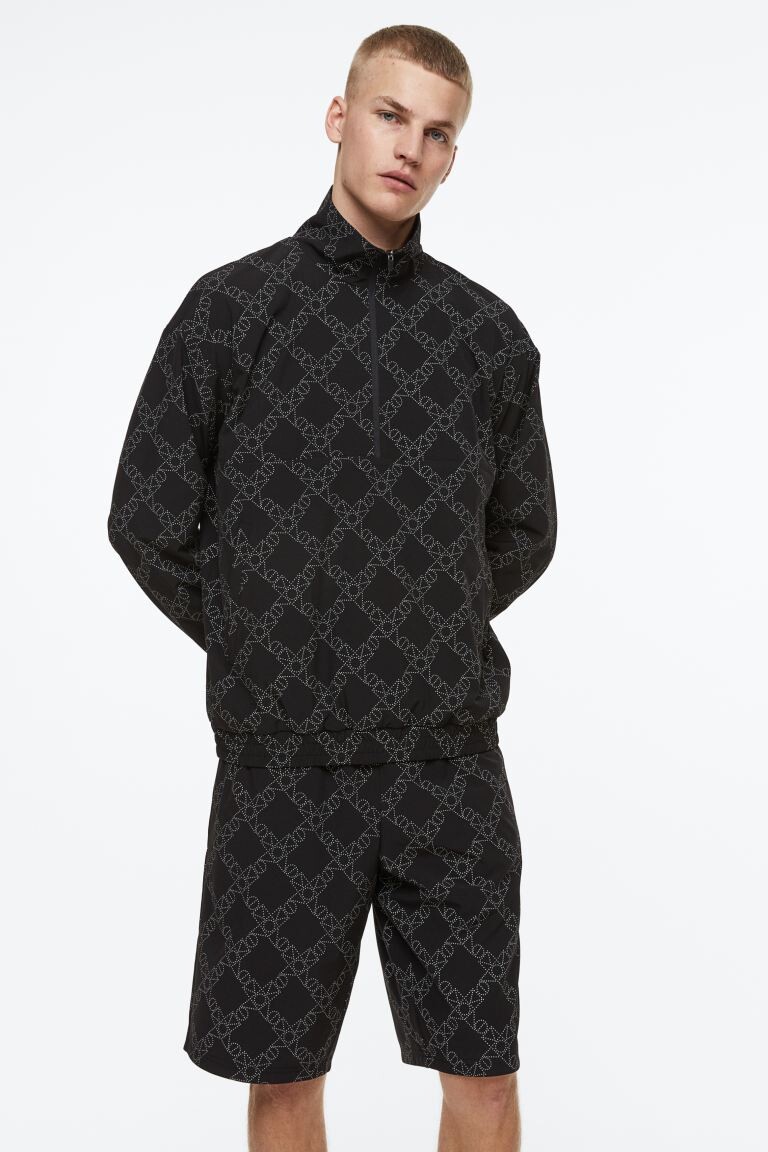 

Двусторонняя толстовка DryMove H&M, черный/узор