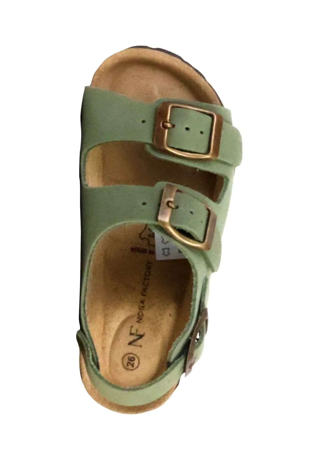 Mule enfant the noga mistraly bs edge - sandals Divine Factory, Kaki — фото 3