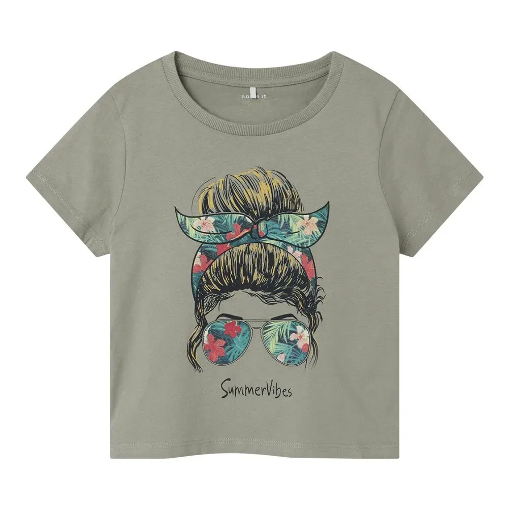 Футболка с коротким рукавом Farine Name It, зеленый