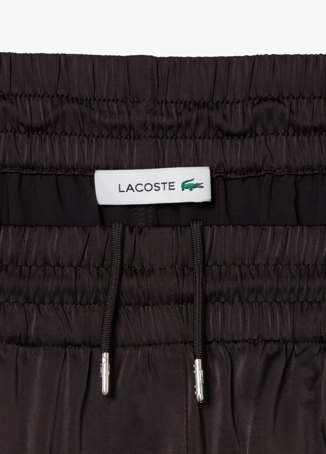 Джинсы Lacoste Oversize Fit, коричневые — фото 3