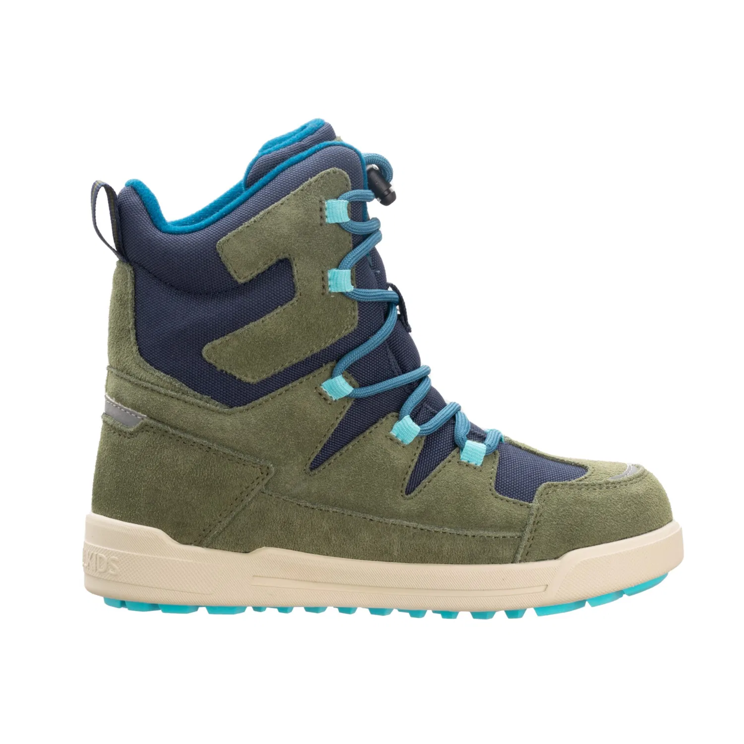 Детские зимние ботинки снегозащитные KIDS FINNMARK WINTER BOOT TROLLKIDS, Pine Green/Mystic Blue — фото 3