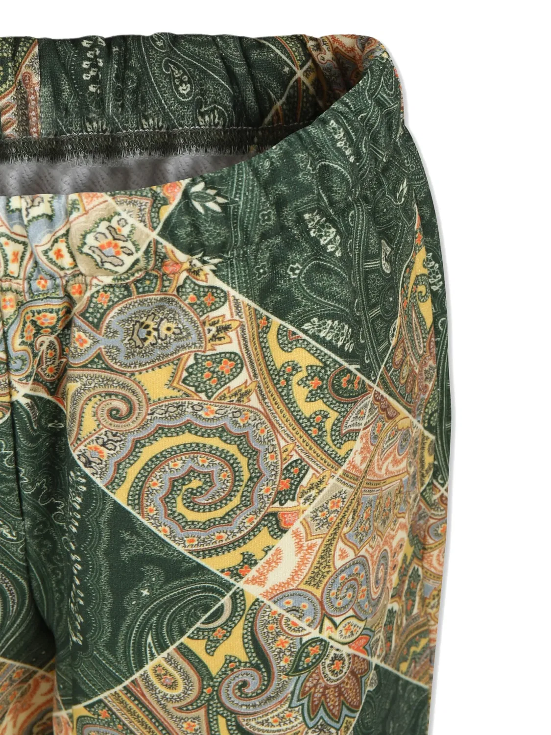 Брюки из хлопка с принтом пейсли ETRO, зеленый — фото 3
