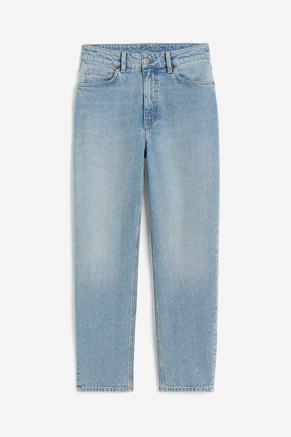 

Джинсы H&M Slim Mom High Ankle, светло-синий
