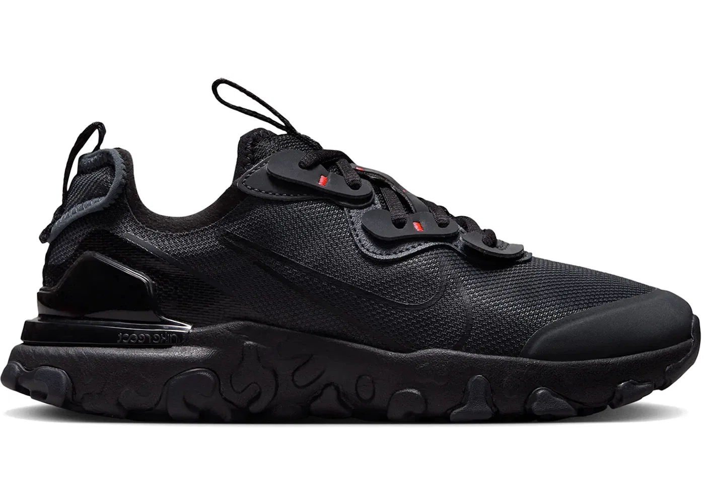 Детские кроссовки для мальчиков Lifestyle Nike React Vision, Anthracite/Bright Crimson/Black