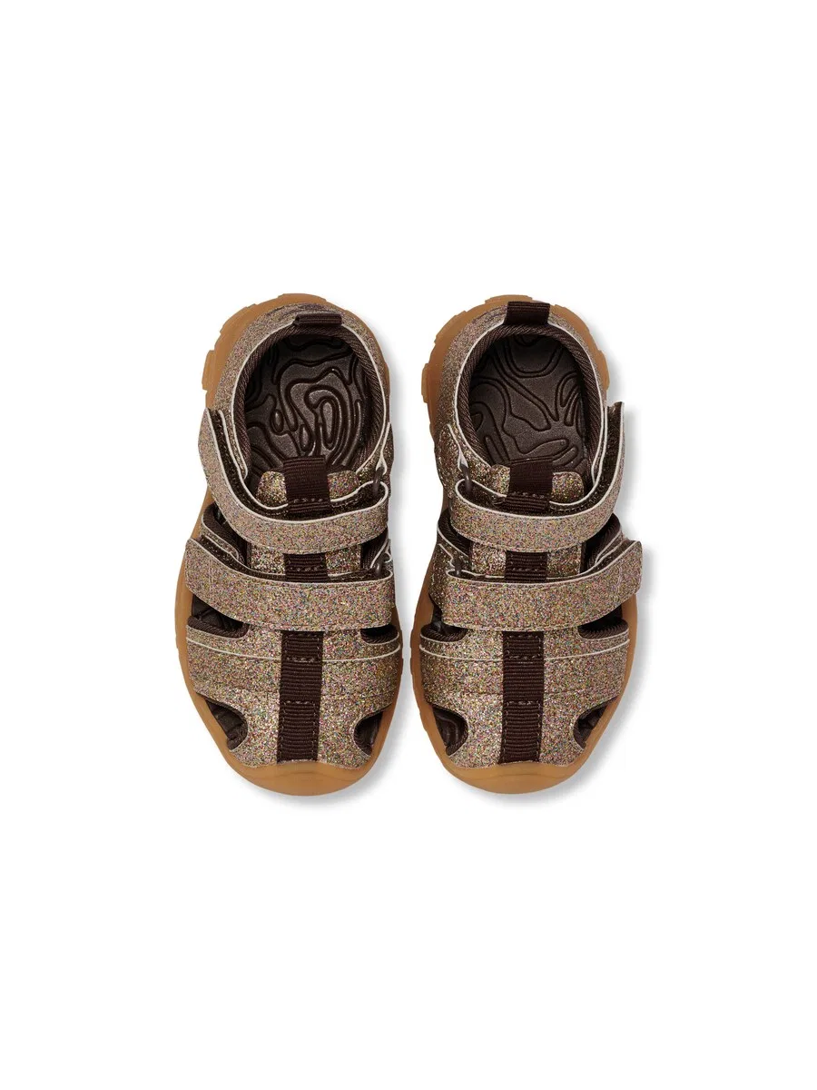 Сандалии Hummel First Step коричневого цвета — фото 3