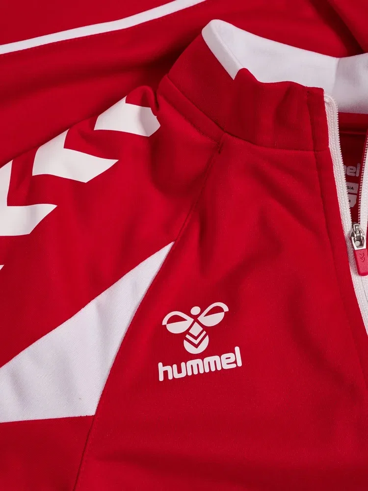 Детская тренировочная куртка Core 2.0 Track Zip Jacket Hummel, красный — фото 3