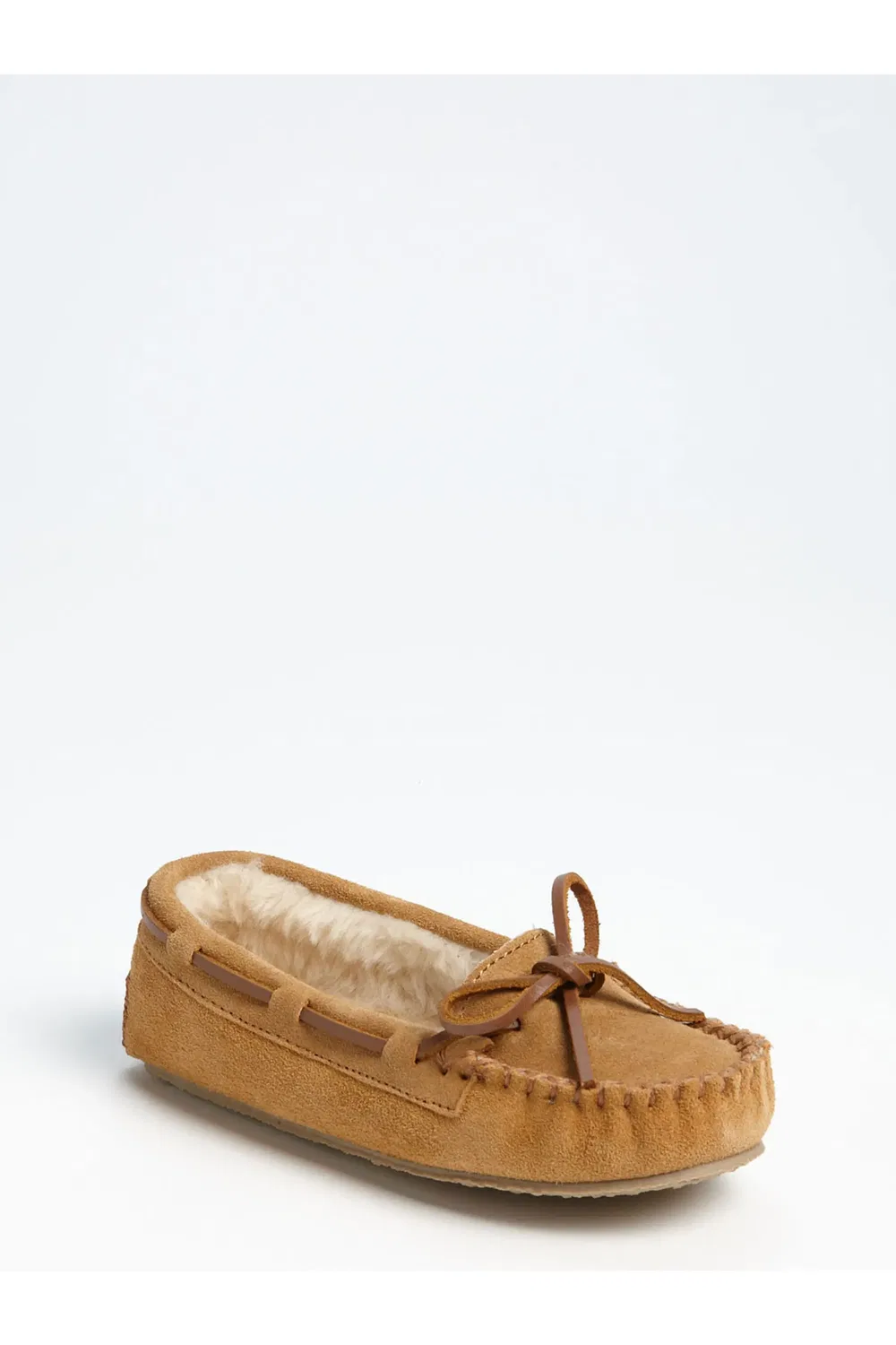 Детские тапочки на искусственном меху Cassie Minnetonka, Cinnamon Brown