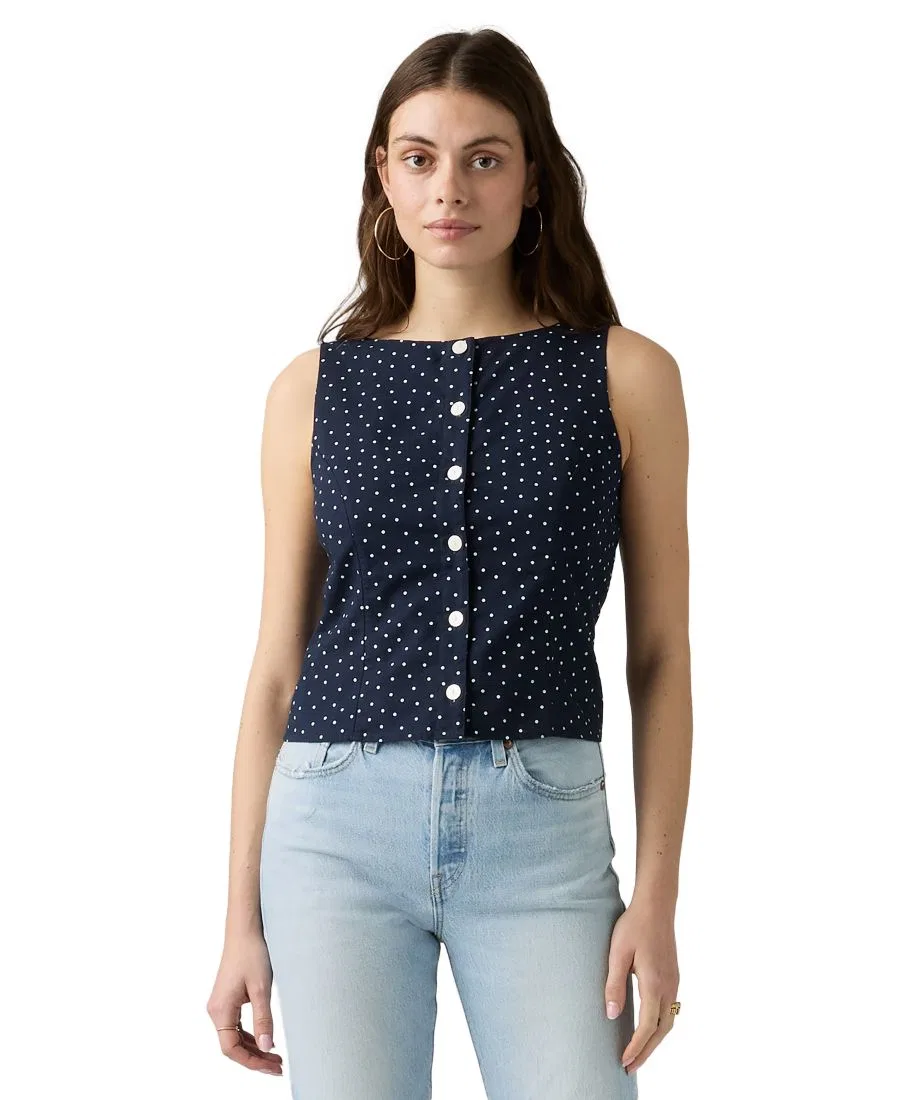 Топ без рукавов Pippa Levi's, Inga Dot Navy Blazer