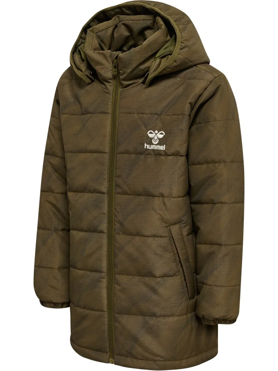 Спортивная куртка Hummel оливкового цвета — фото 3