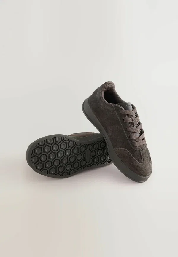 Кроссовки из замши Regular fit Next, Chocolate Brown, коричневый/шоколадный — фото 3