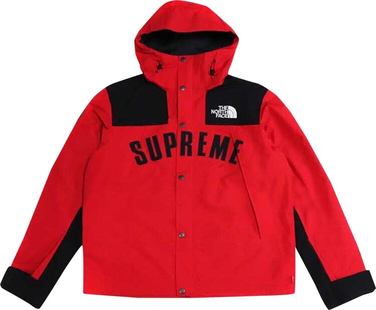 

Парка Supreme x The North Face Arc Logo Mountain Parka 'Red', красный