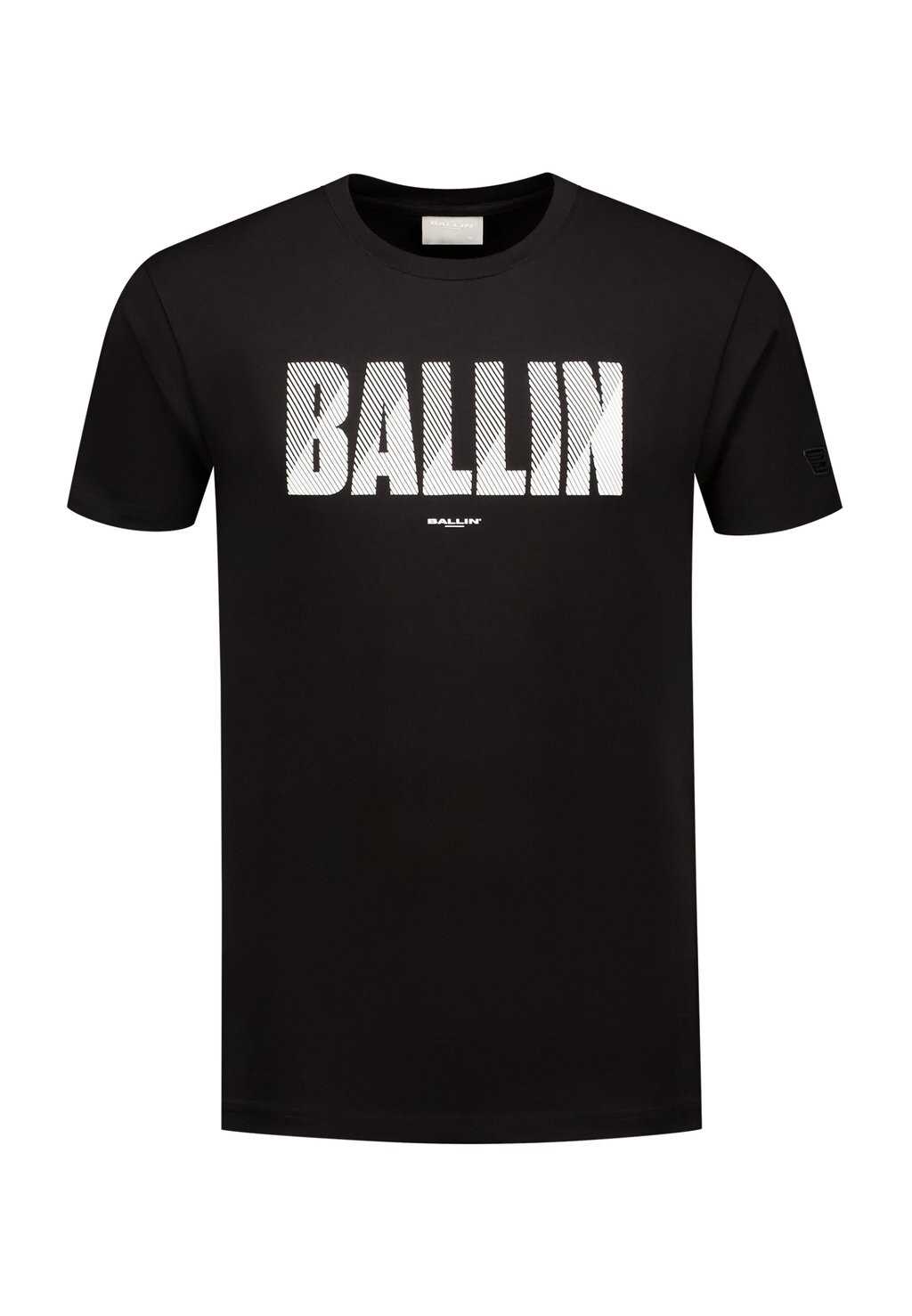 

Футболка с принтом REGULAR FIT CREWNECK SS Ballin, черный