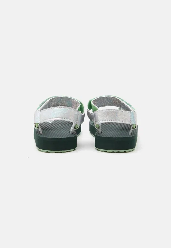 Сандалии из искусственной кожи Original universal shine, Teva, Shine Quiet Green, зеленый — фото 3