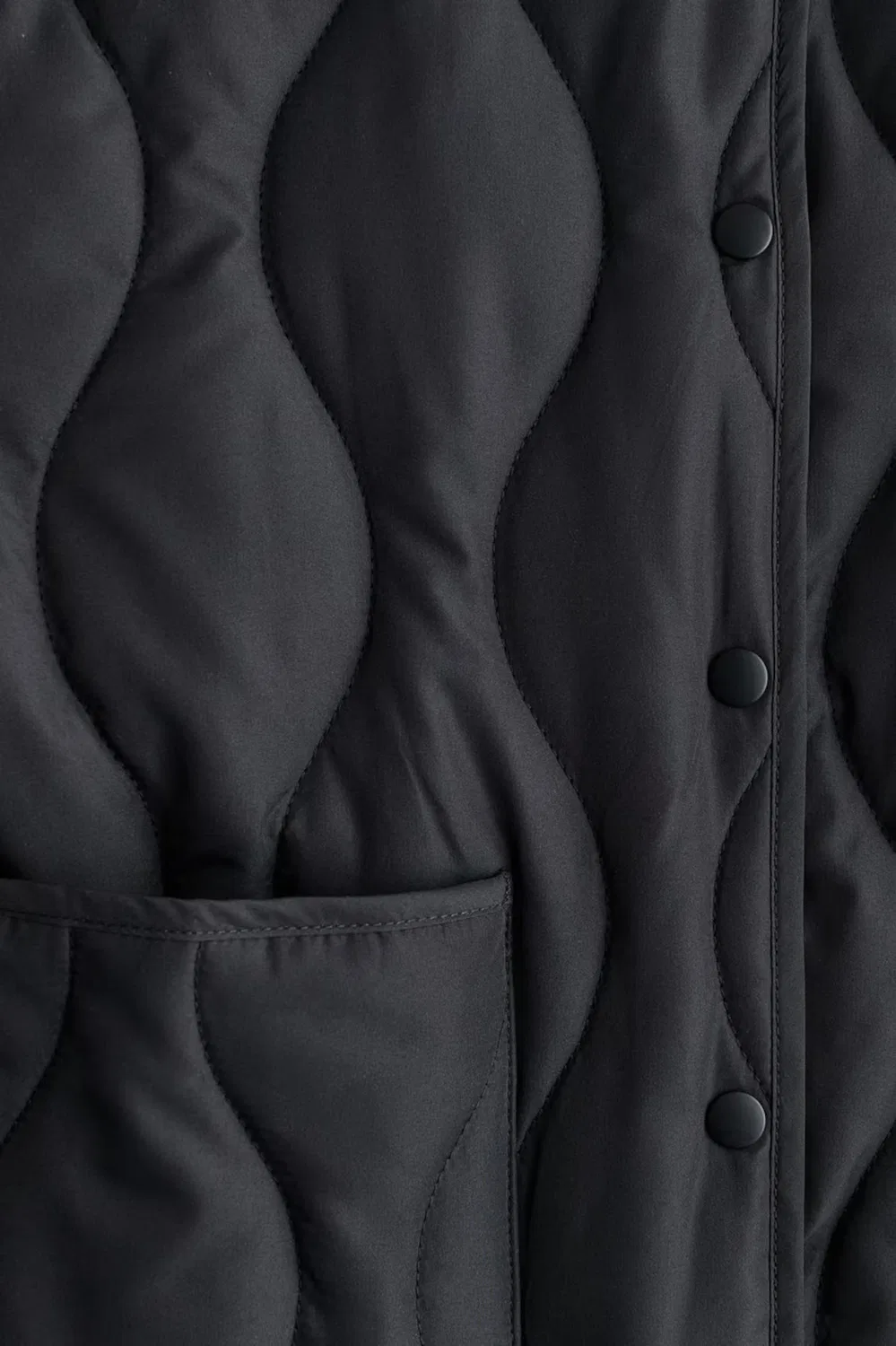 Стеганая куртка H&M, Marineblau — фото 2