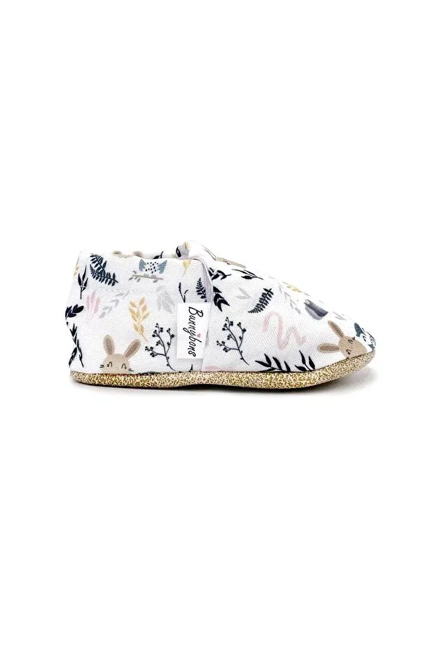 Детские пинетки для новорожденных с принтом Rabbit and owl Bunnybons, Patterned