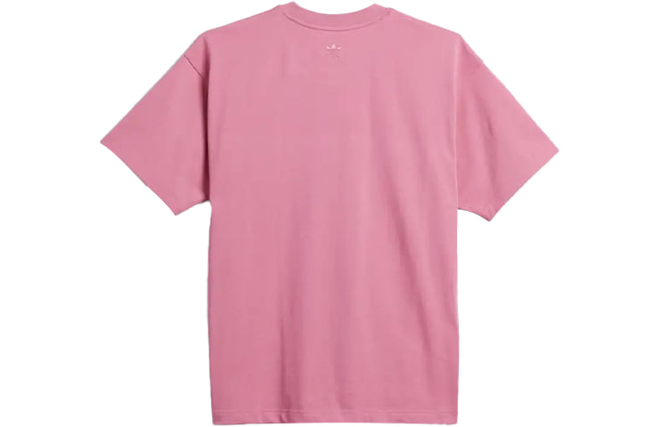 Футболка adidas x Pharrell Basic Sports T-Shirt 'Pink', розовый — фото 2