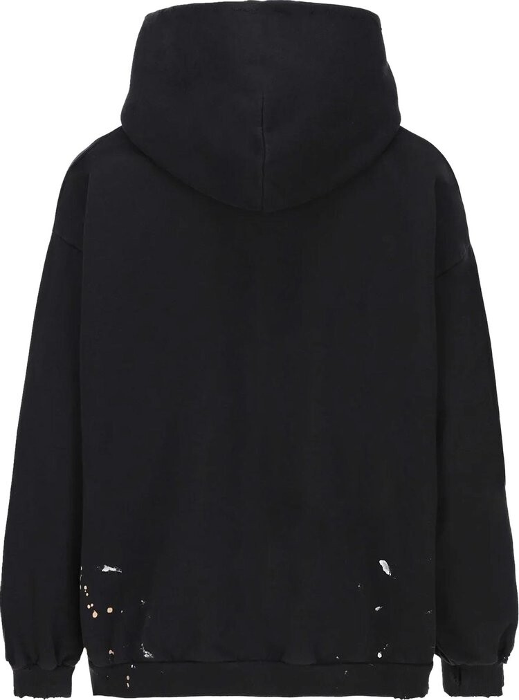 Худи Balenciaga 90/10 Small Fit, черный — фото 3