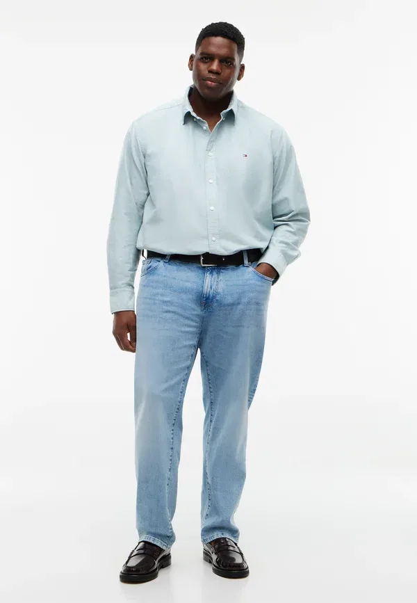 Рубашка свободного кроя Shirt Tommy Hilfiger, ornamental green, зеленый — фото 2