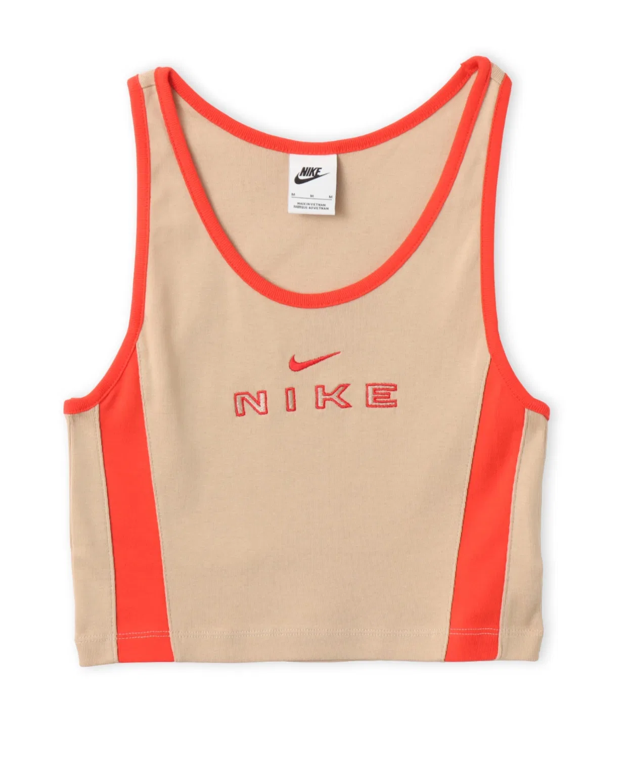 Женский топ без рукавов NIKE NSW Street GX Tank, бежевый