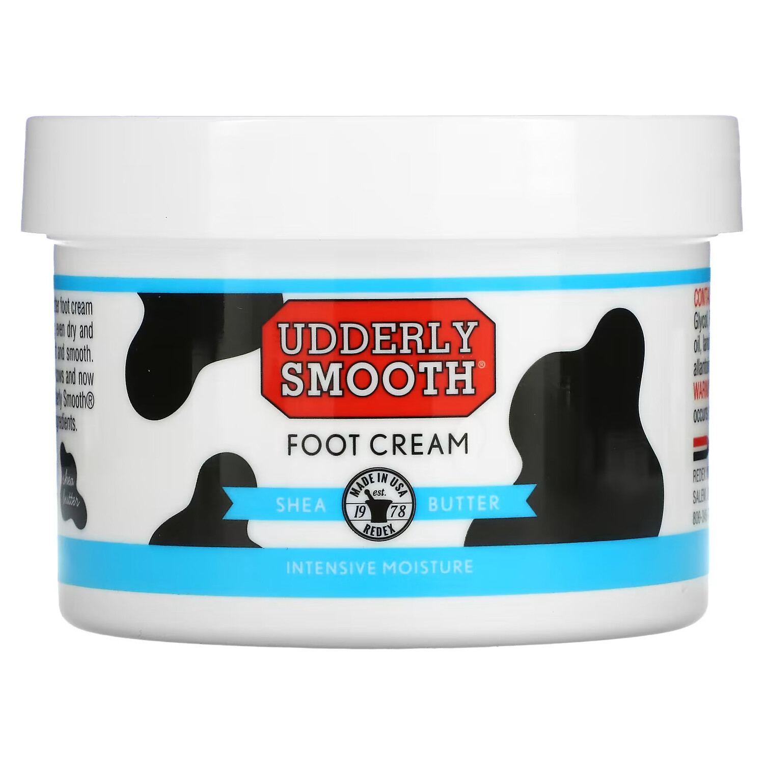 

Udderly Smooth, Крем для ног с маслом дерева ши, 8 унций (227 г)