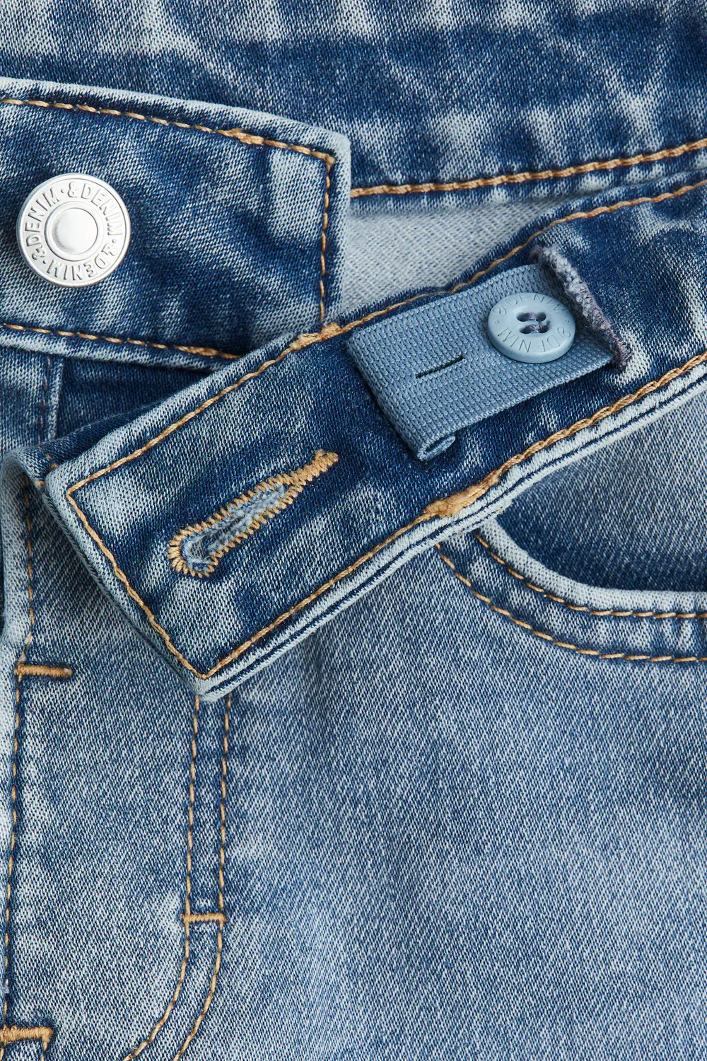 Свободные джинсы зауженного кроя H&M, Helles Denimblau — фото 2