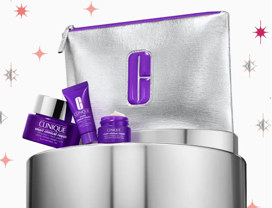 Набор антивозрастной косметики Outsmart Lines + Wrinkles Clinique, Multicolor — фото 3