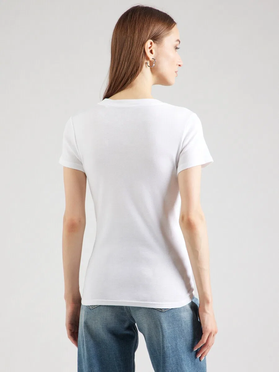 Комплект из двух футболок LEVI'S «Essential Tee» красного и белого цвета — фото 4