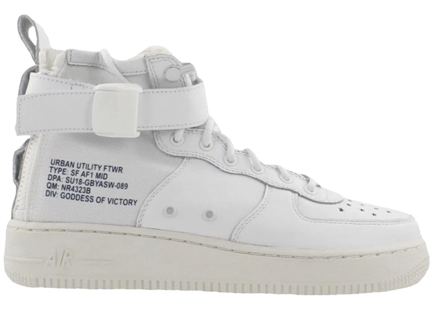 Детские ботинки Nike SF Air Force 1 Mid White