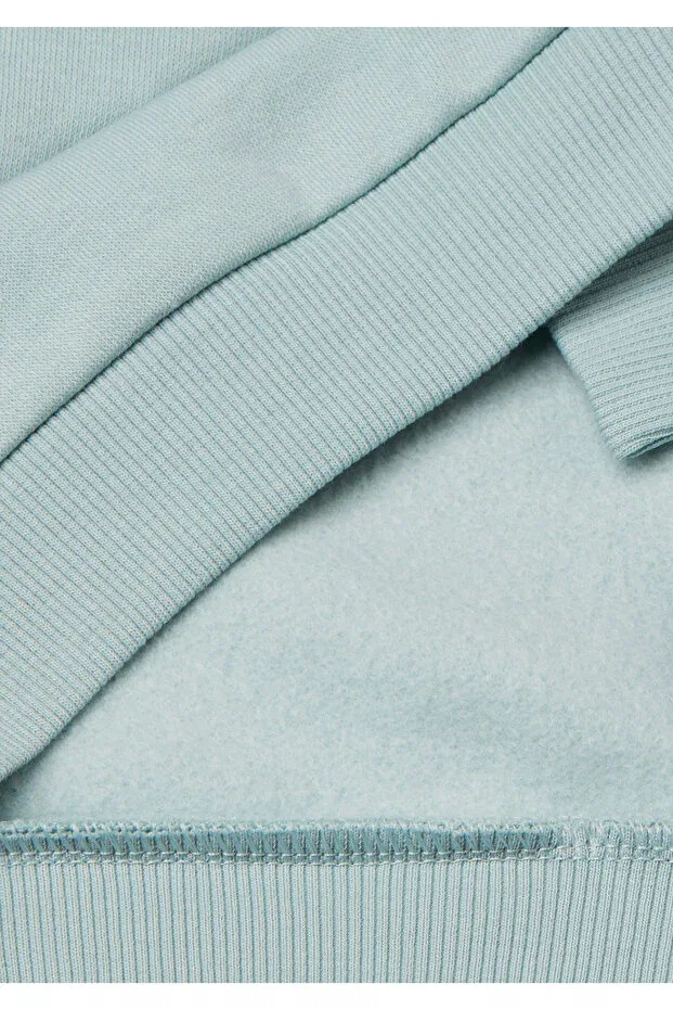 Детская толстовка для девочек с принтом United Colors Of Benetton, Water Green — фото 3