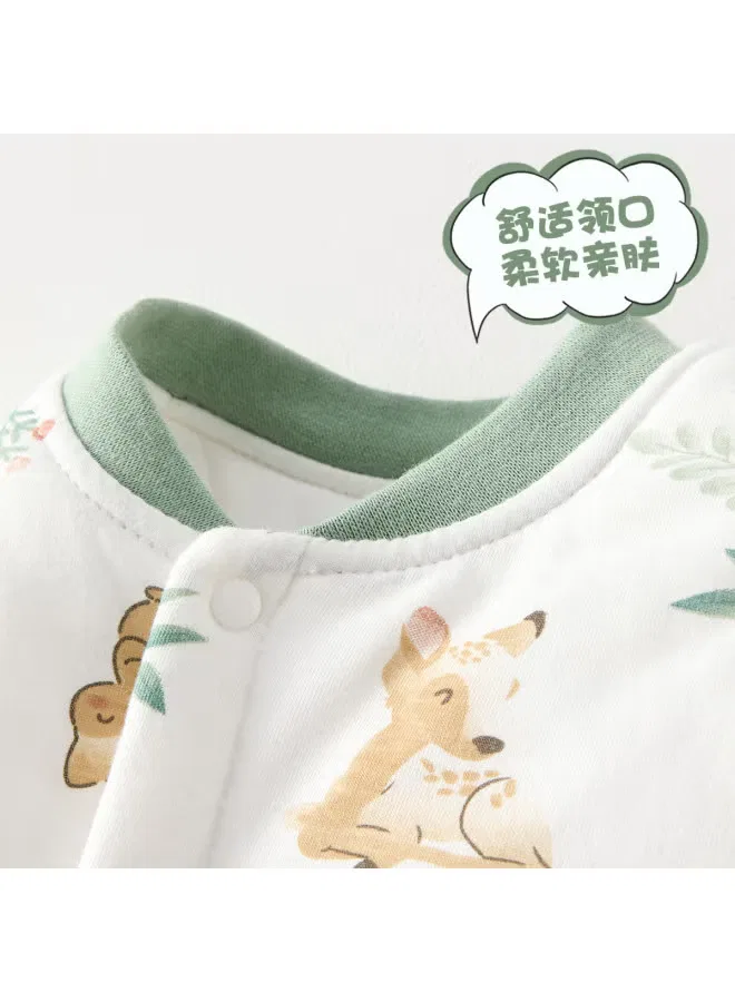 Боди-комбинезон утепленный зимний с простежкой Doxiluka, белка — фото 3