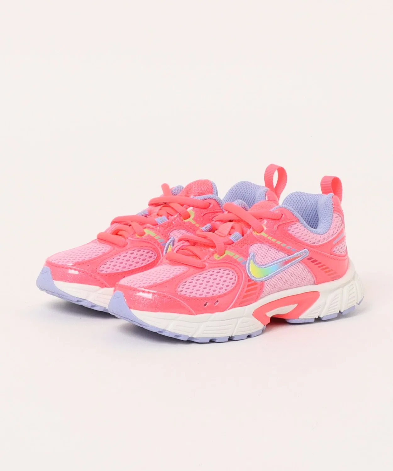 Детские кроссовки на шнуровке с принтом V5 RNR LACE BP NIKE, Pink
