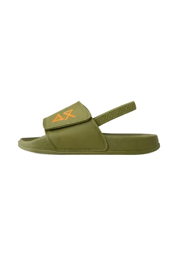 Ботиночки с принтом X36310B Sun68 olive, оливковый
