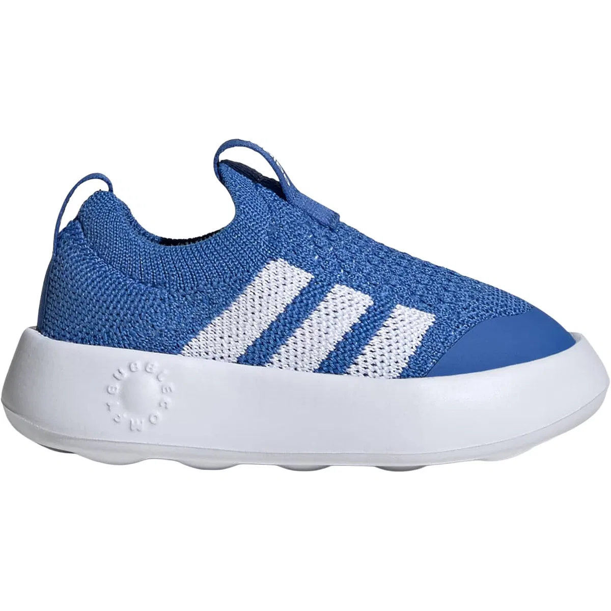 Детские туфли для мальчиков с широкой колодкой Bubblecomfy Shoe Adidas, Bright Royal/Ftwr White/Core Black