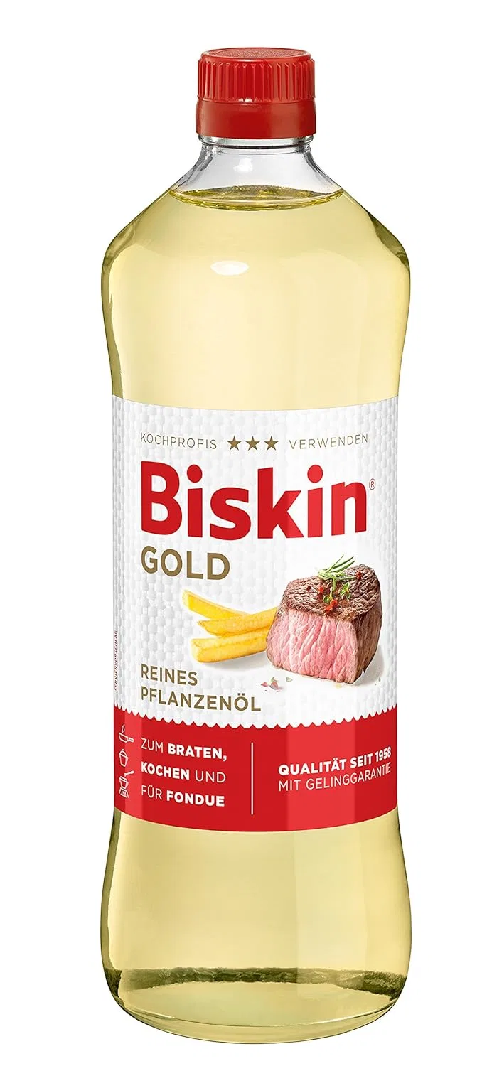 Масло растительное Biskin Gold Pure, набор 12 x 750 мл