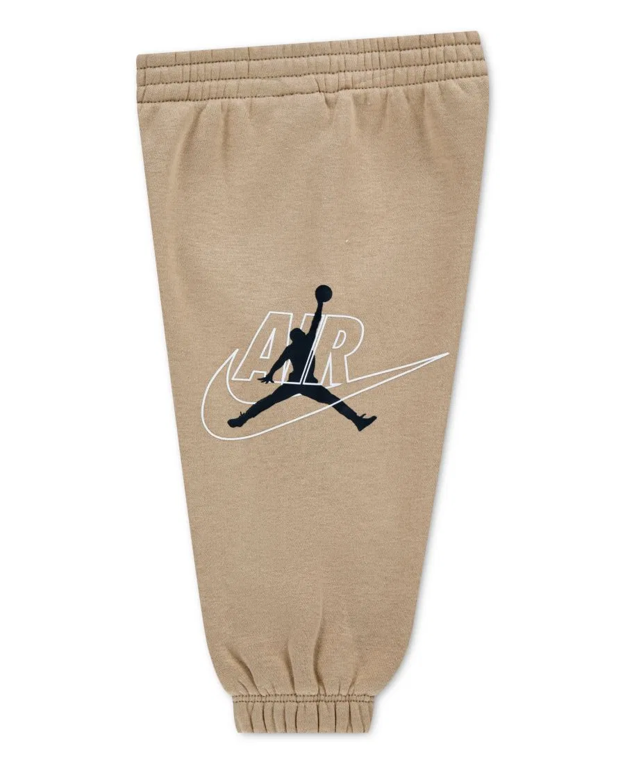 Комплект из худи и спортивных брюк с логотипом Swoosh Jordan, White Beige — фото 3