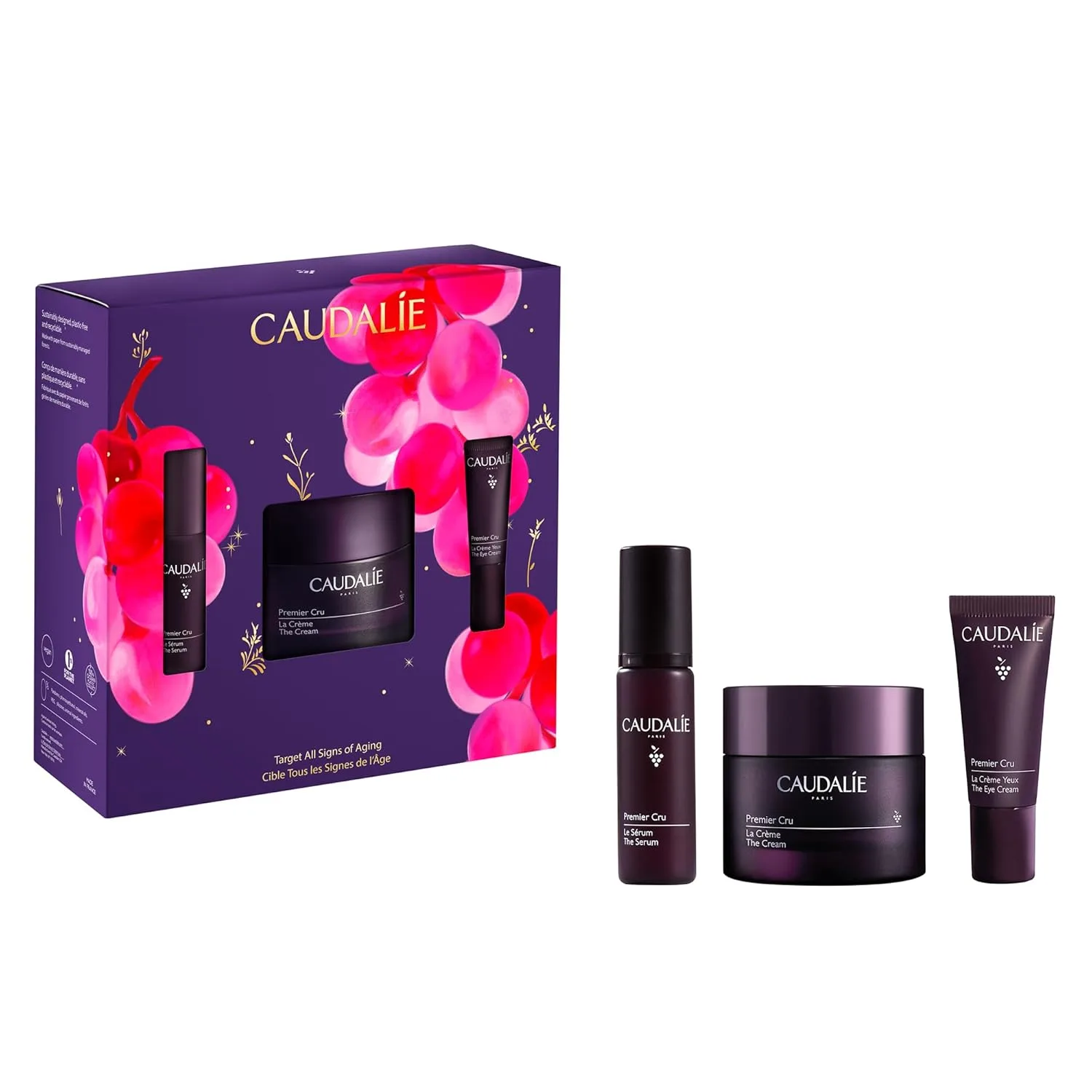 Сыворотка Caudalie — Увлажняющий против старения Premier Cru, многоразового использования, 50 мл