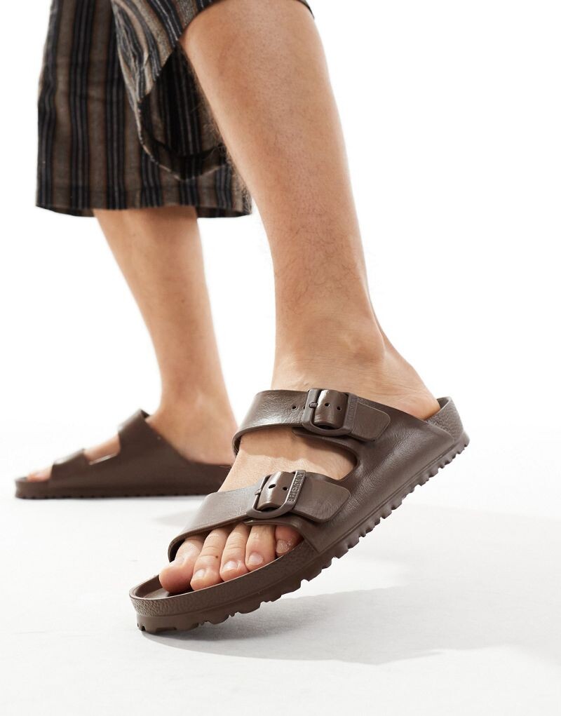 

Birkenstock - Arizona - Сандалии из ЭВА коричневого цвета