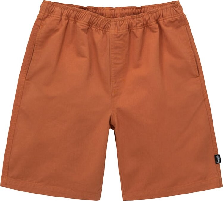 

Шорты Stussy Brushed Beach Short 'Rust', коричневый