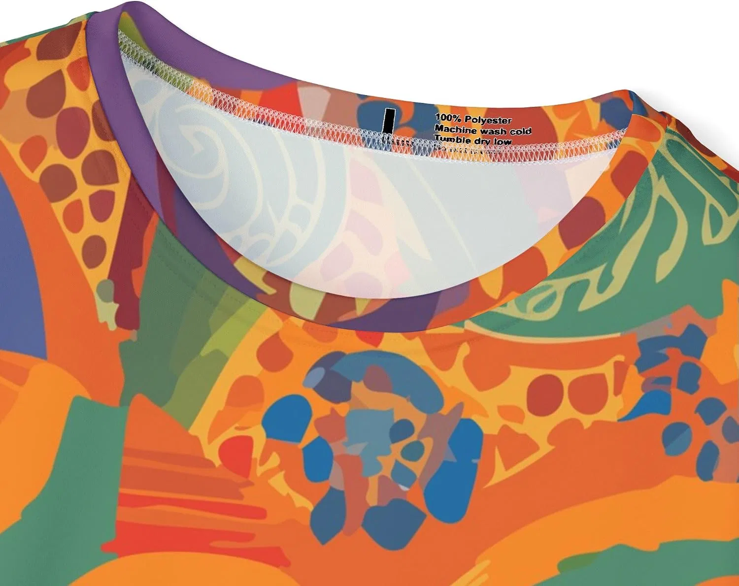 Футболка унисекс с африканским принтом BeauAfrica, Multicolor — фото 3