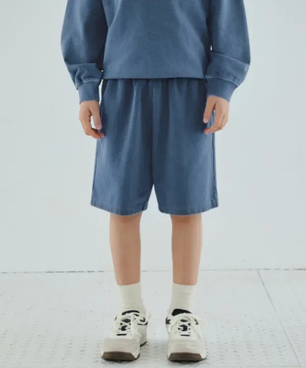 Шорты пигментные, Musinsa Standard Kids, джасти блю