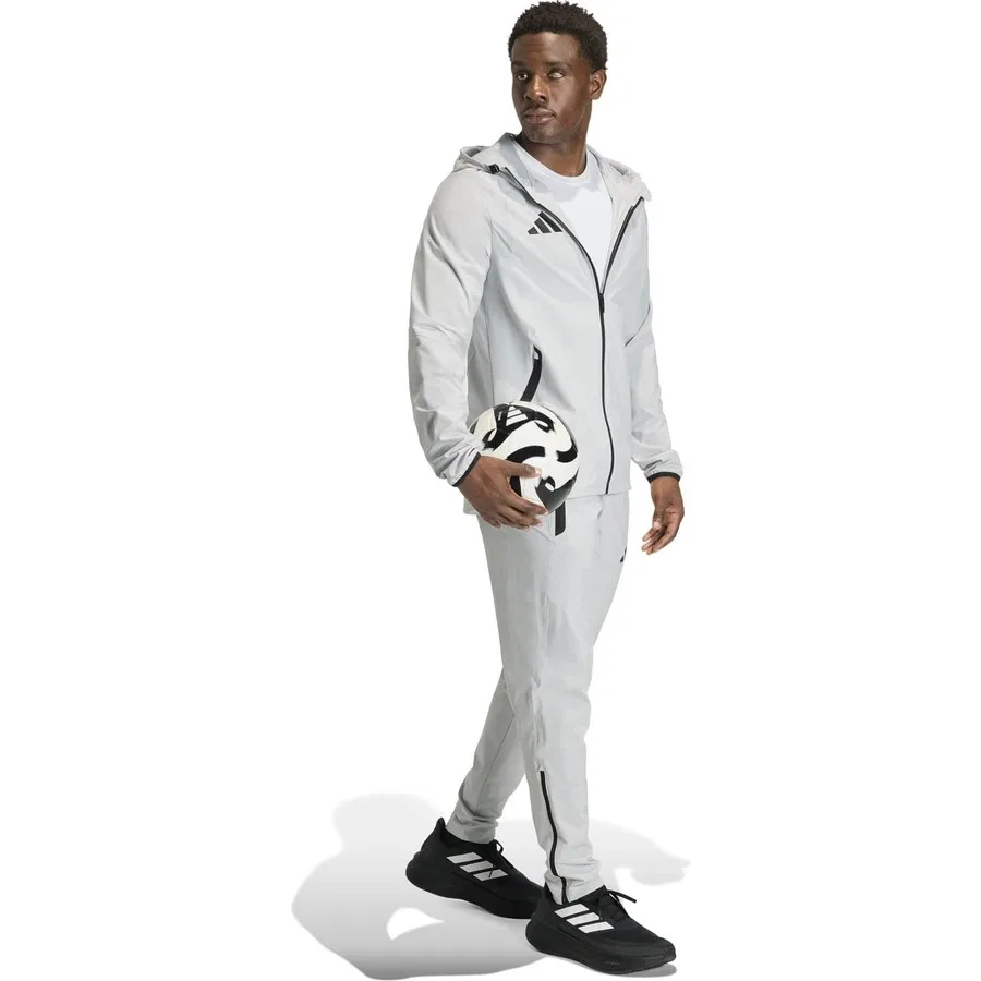 Мужская куртка-ветровка adidas Tt Wb KD3336, Серый — фото 3