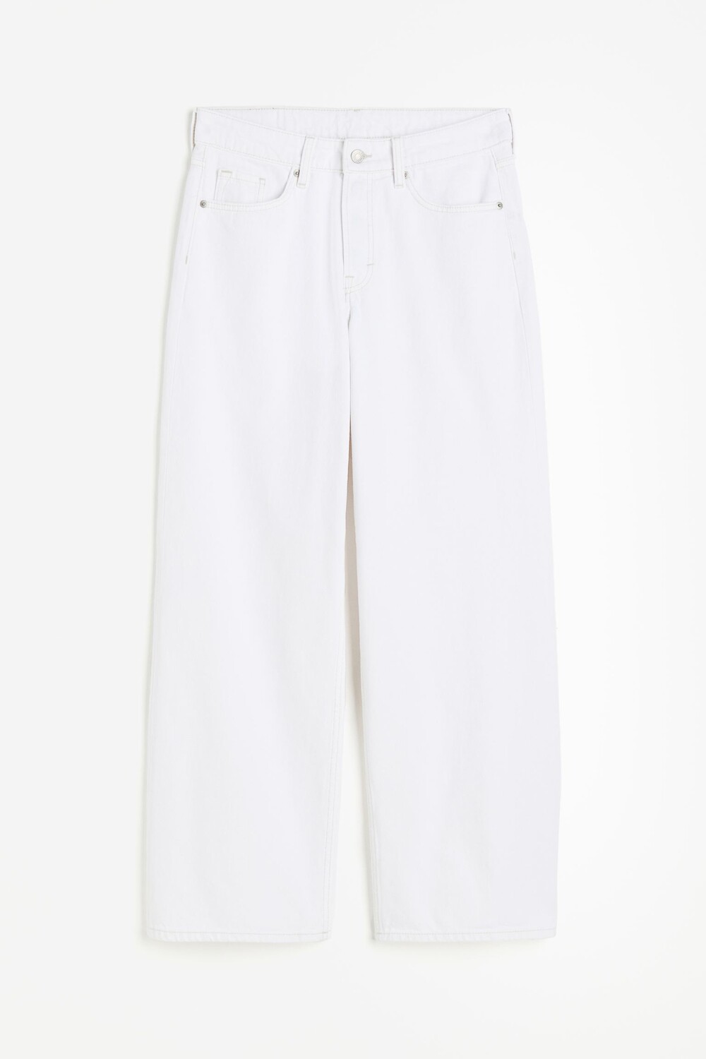 

Джинсы H&M Baggy Wide Low, белый