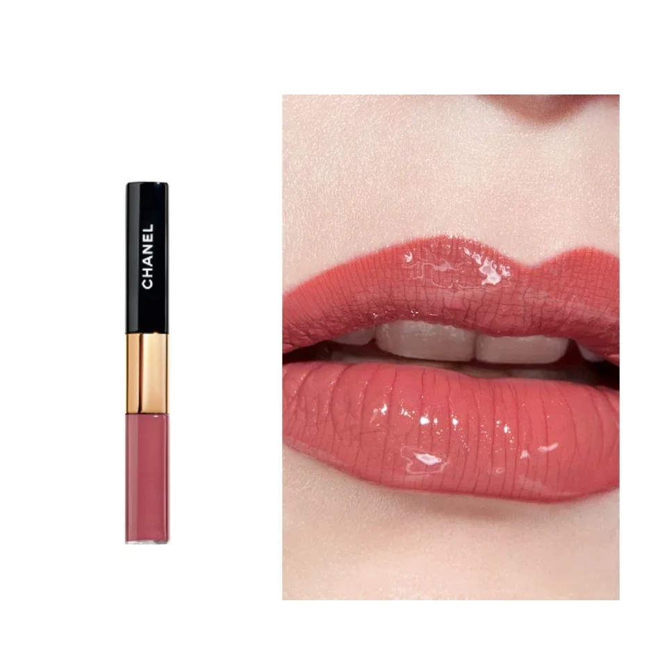 Женский набор парфюма и жидкой помады Jarbriel Nature+Dual Effect Long Wear, 100 мл, CHANEL, Red — фото 3