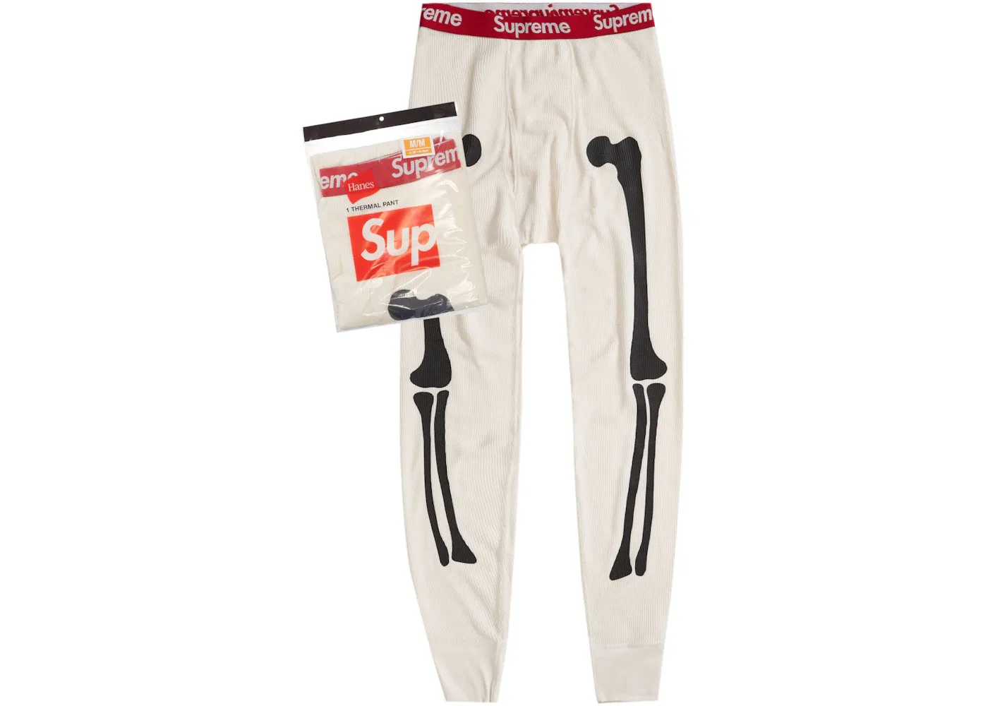 Детские спортивные штаны с принтом Bones Thermal Pant Supreme, Natural