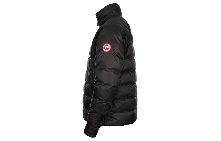 Мужская куртка с воротником-стойкой HyBridge Down Jackets Canada Goose, Black — фото 4
