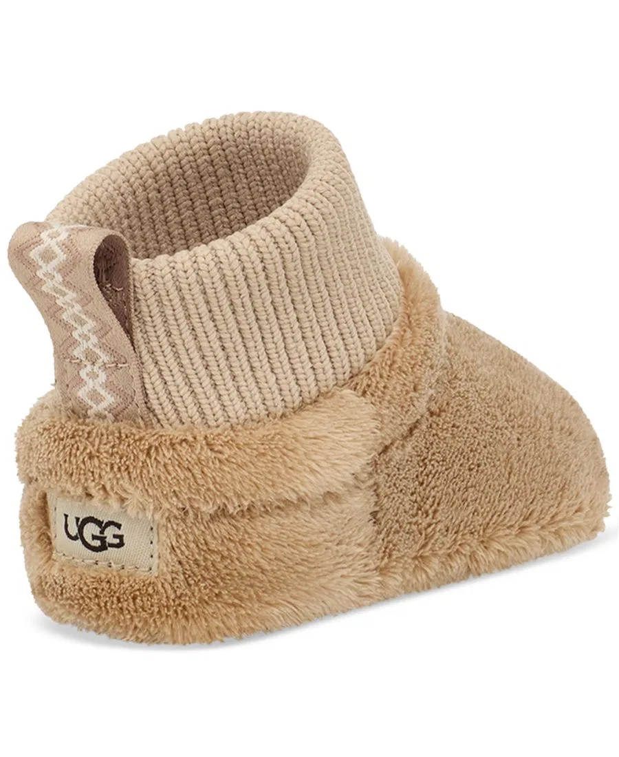 Пинетки Baby Nesti Stretch UGG, Mustard Seed — фото 3