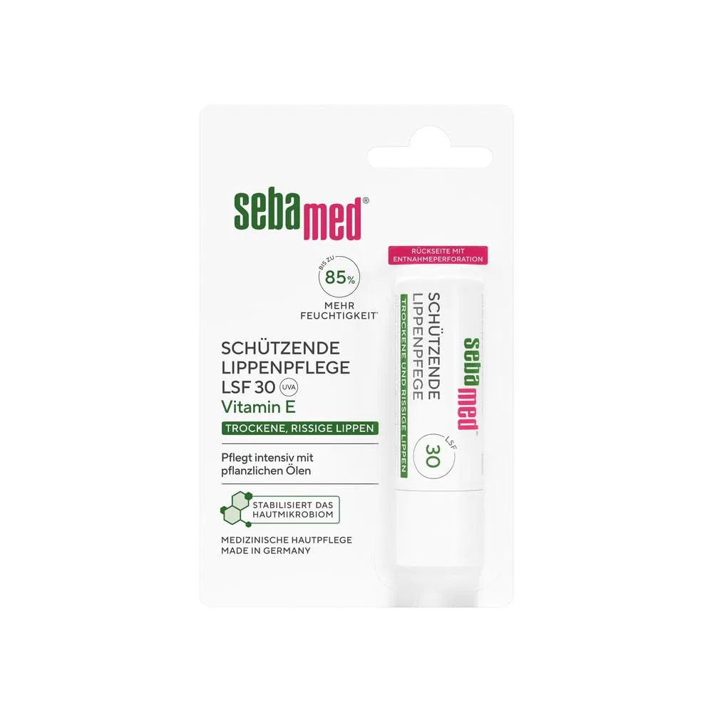 Бальзам для губ с SPF 30, SEBAMED, 4.8 г