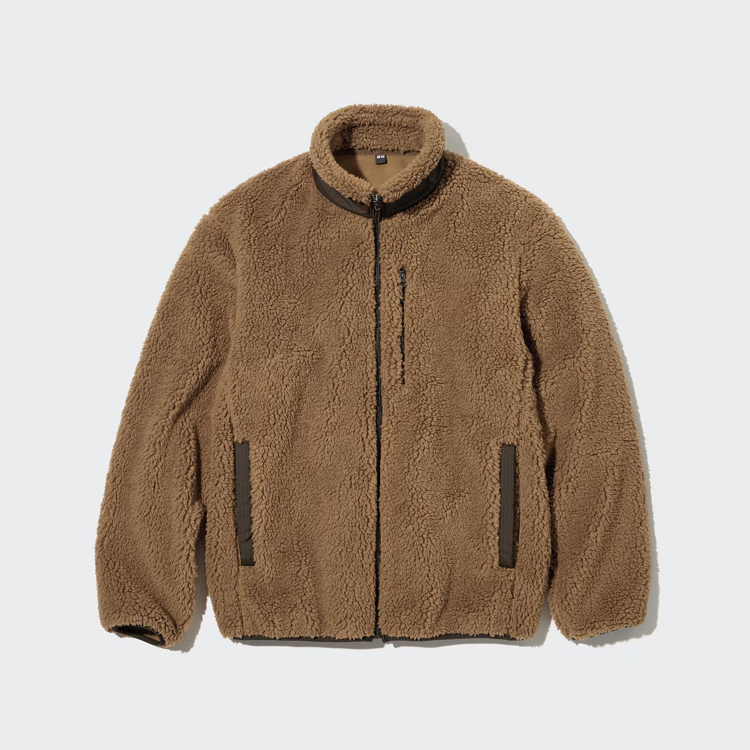 

Флисовая куртка UNIQLO Unisex 2022 года, 34 коричневый